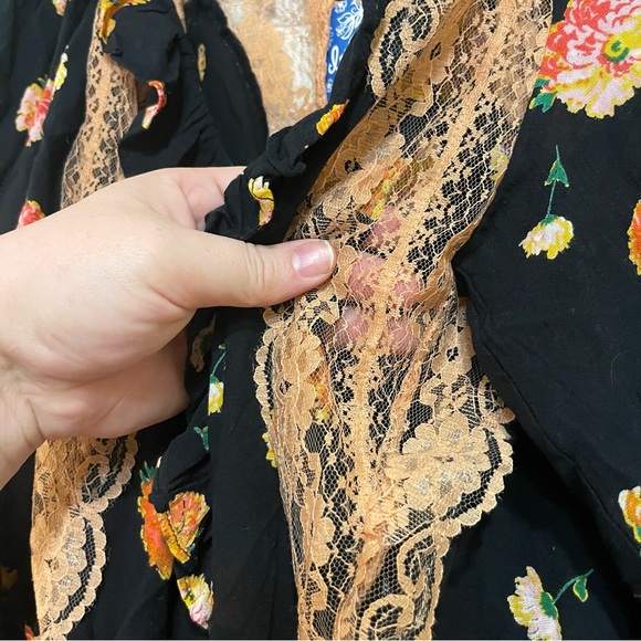 NWT FREE PEOPLE Intimately Printed Bodysuit - Picture 14 of 15